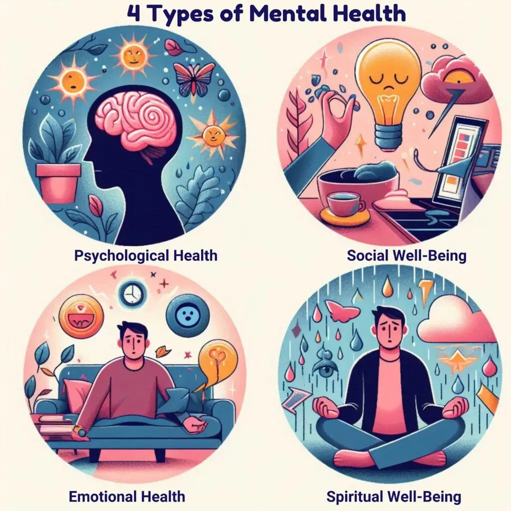 4 types of mental health