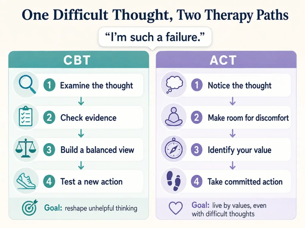 ACT vs CBT