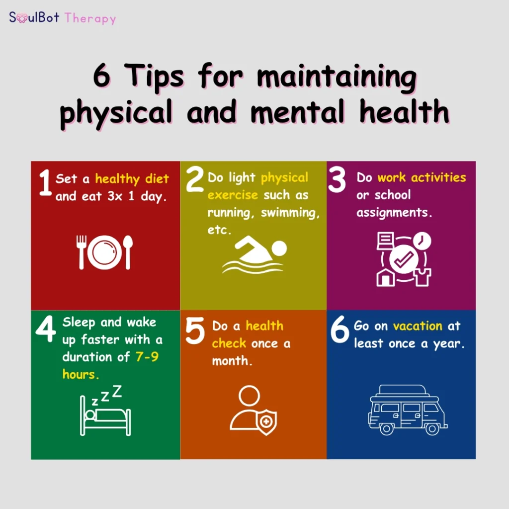 Tips Physical Health and Mental Health