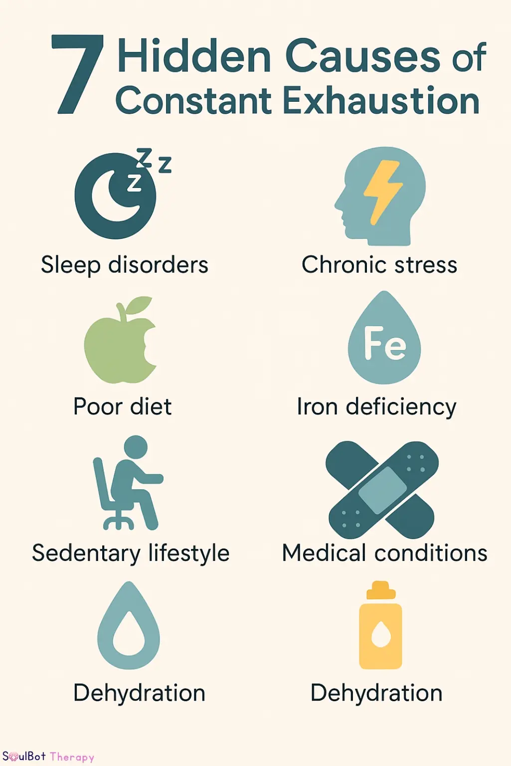 Hidden causes of exhaustion