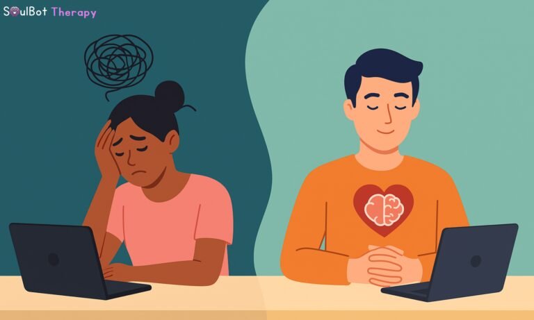 High vs low emotional intelligence