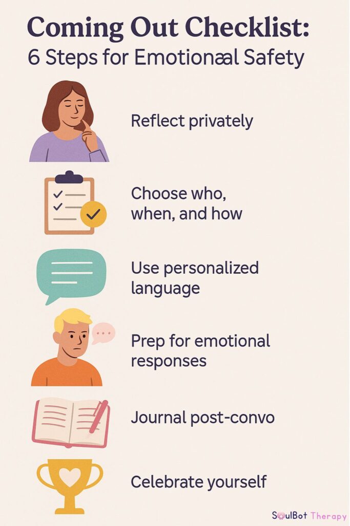 Coming Out Checklist