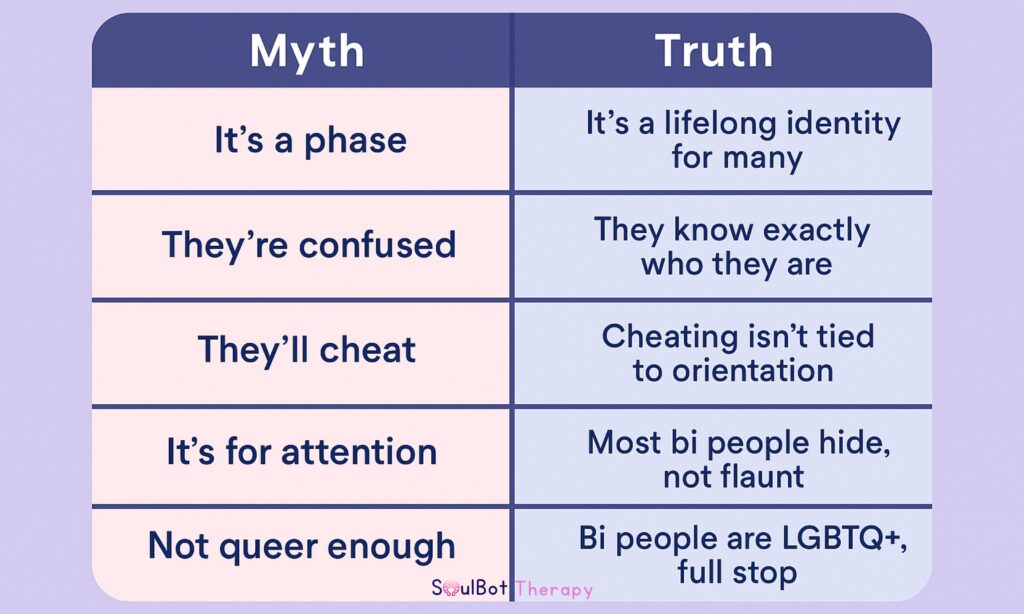 5 Bisexuality Myths