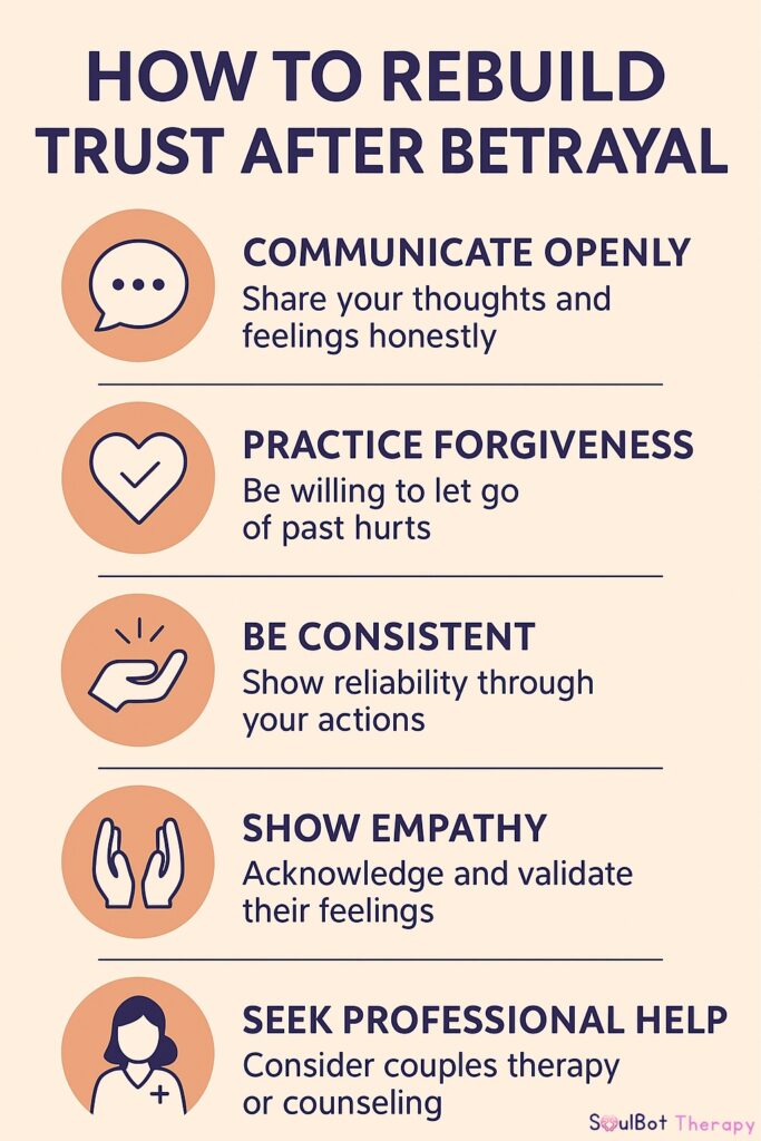 How to Rebuild Trust After Betrayal