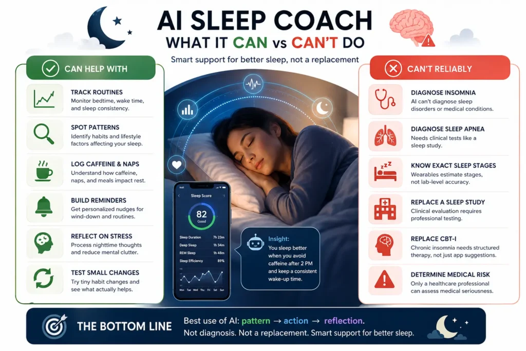 AI sleep coaching