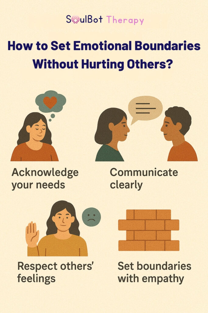 How to Set Emotional Boundaries Without Hurting Others?