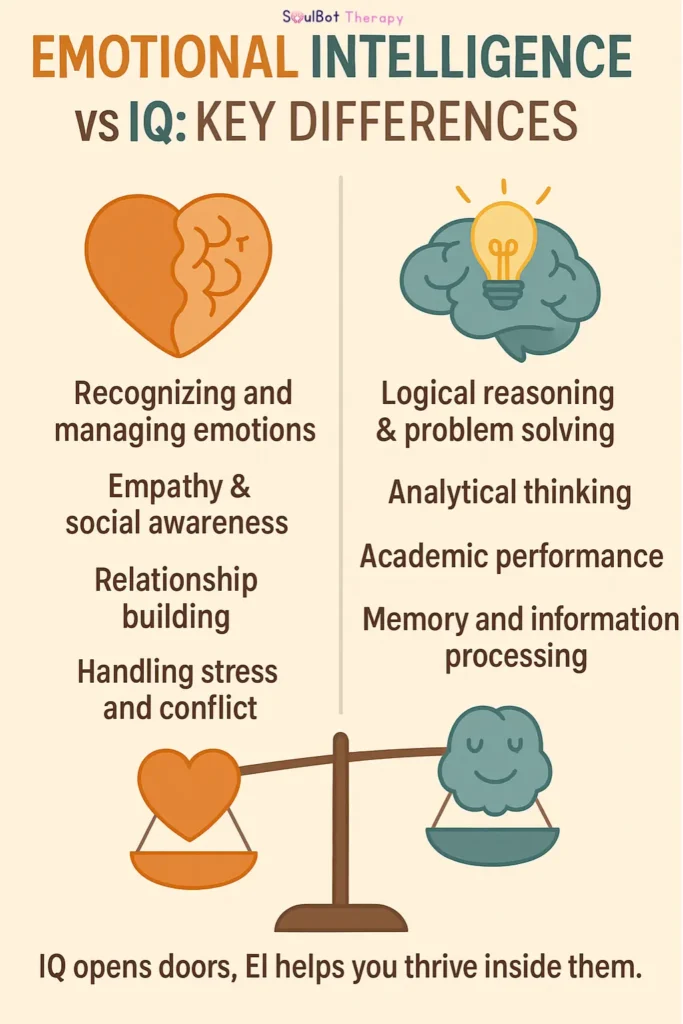 emotional intelligence vs. IQ