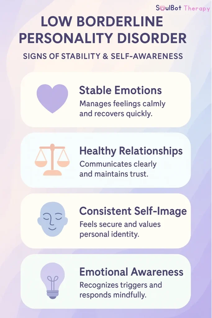 low Borderline Personality Disorder