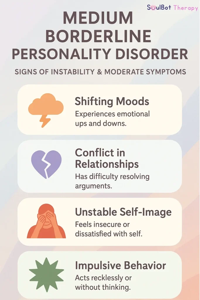 moderate Borderline Personality Disorder