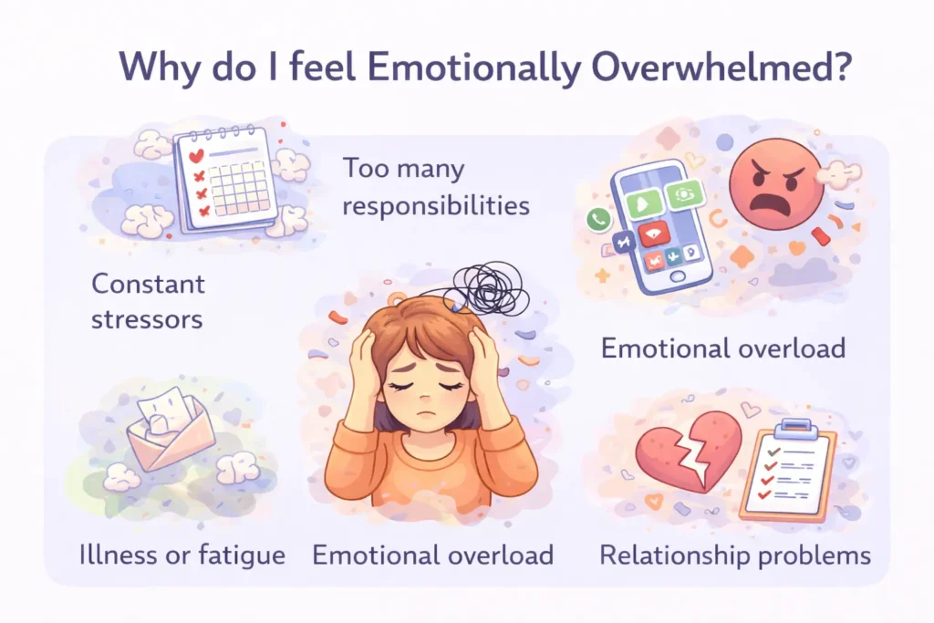 What to do when I feel emotionally overwhelmed