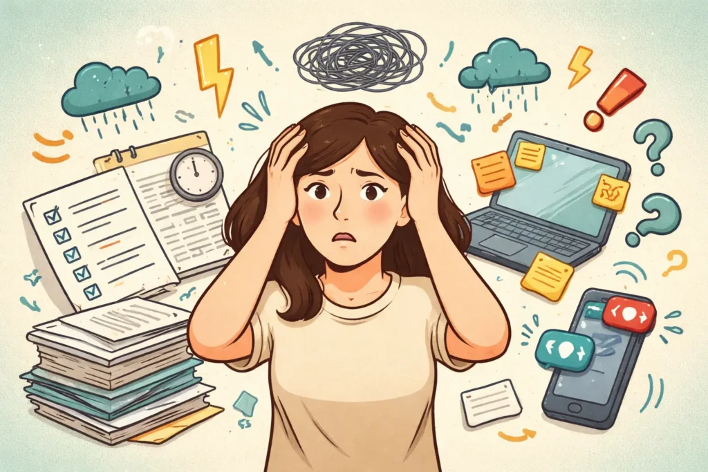 Why do I feel overwhelmed for no reason