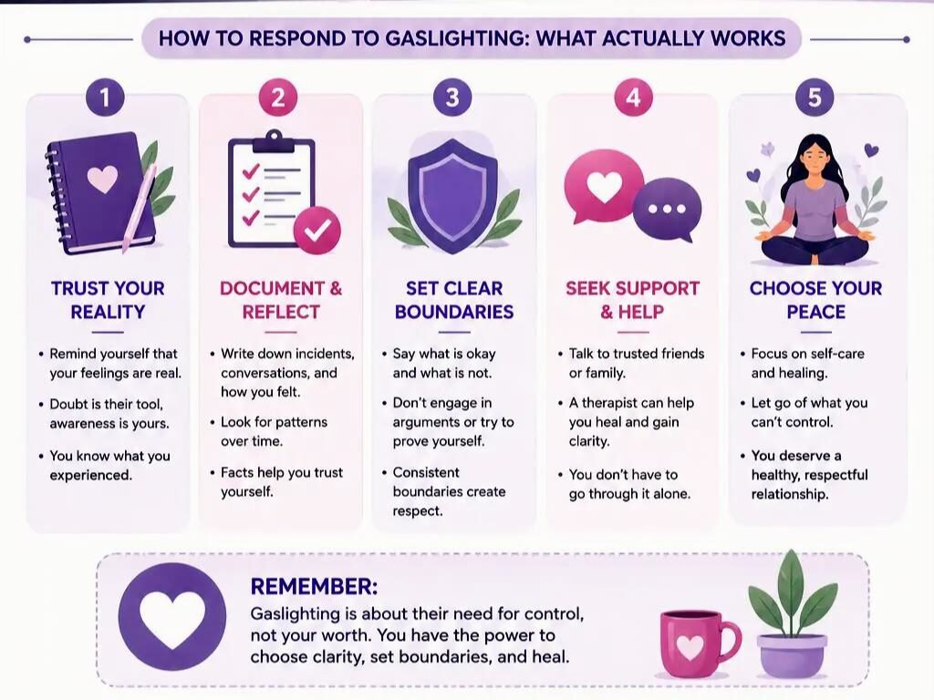 respond to gaslighting