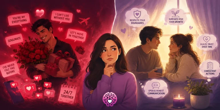 love bombing vs genuine love
